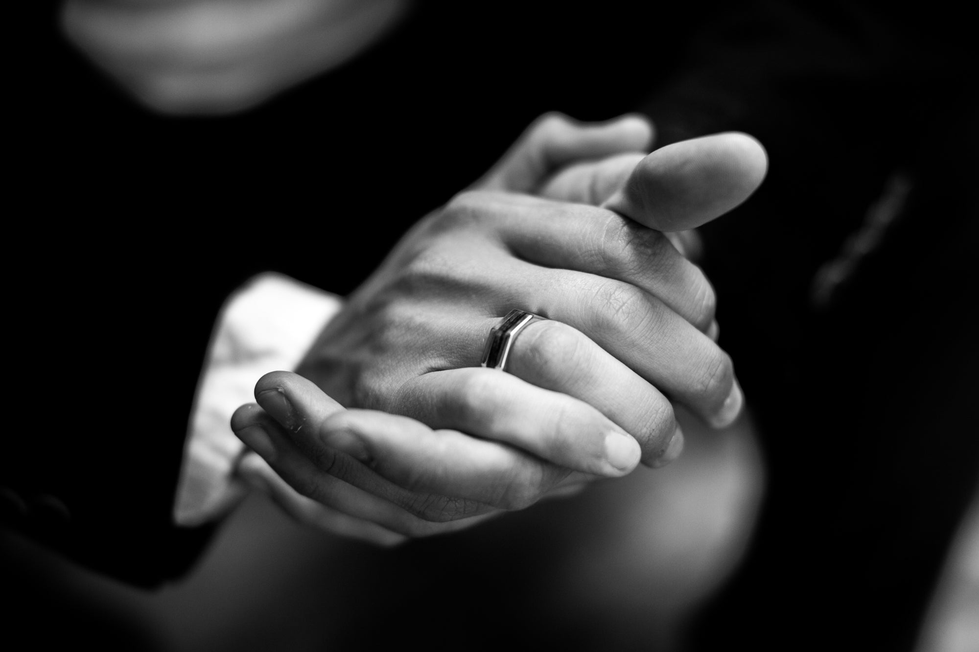 Men's wood rings