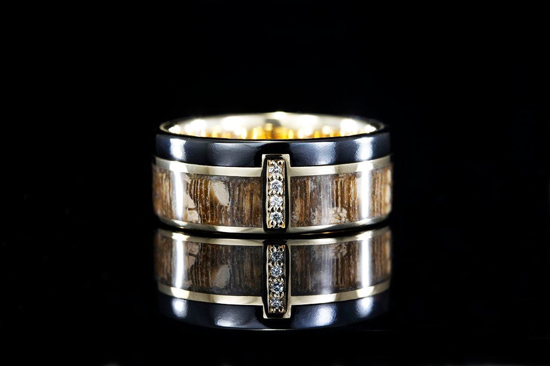 MODERN MEN'S DIAMOND RING