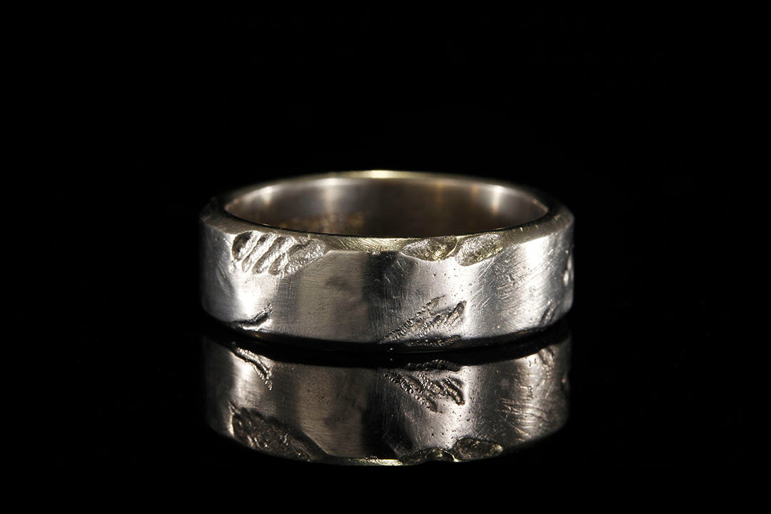 MEN'S TIMEWORN YELLOW GOLD RING