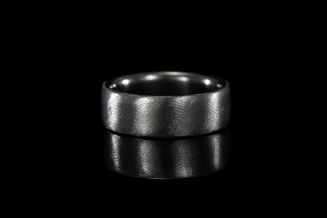Brushed Texture Men's Wedding Ring
