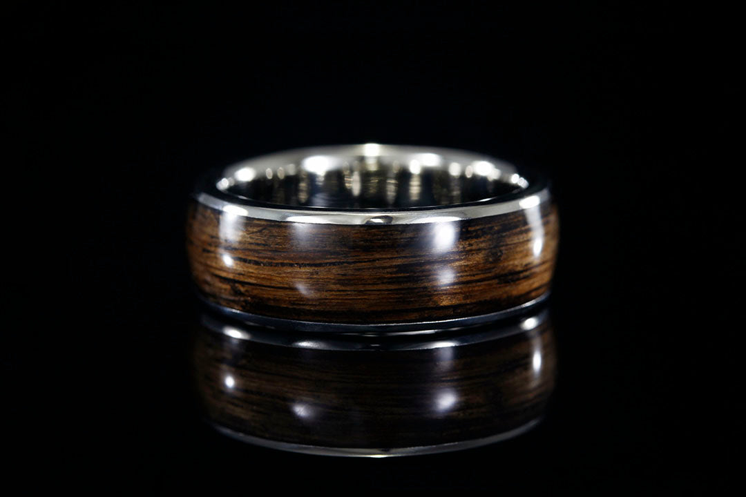 Whiskey barrel mens on sale ring