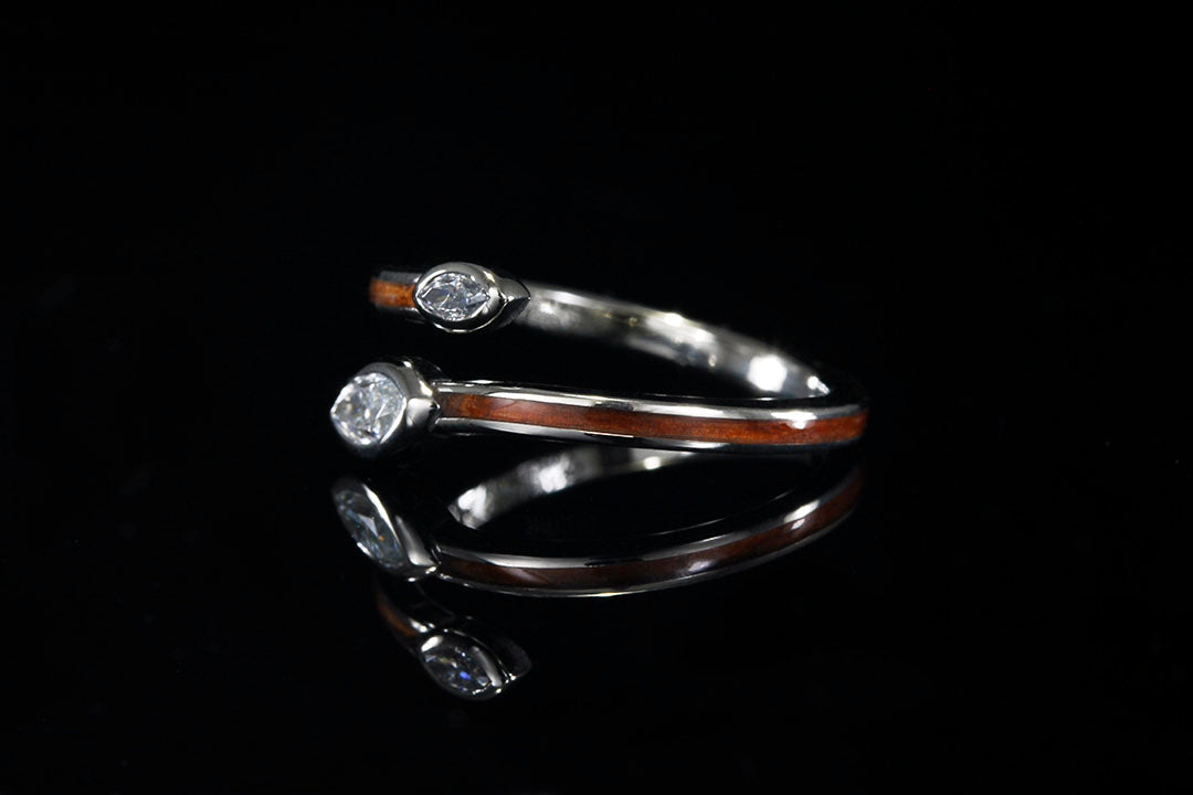 MAGNOLIA WOOD MARQUISE DIAMOND RING - Chasing Victory